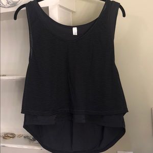 Lululemon double layer tank